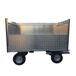 TRAILER WITH PANELS